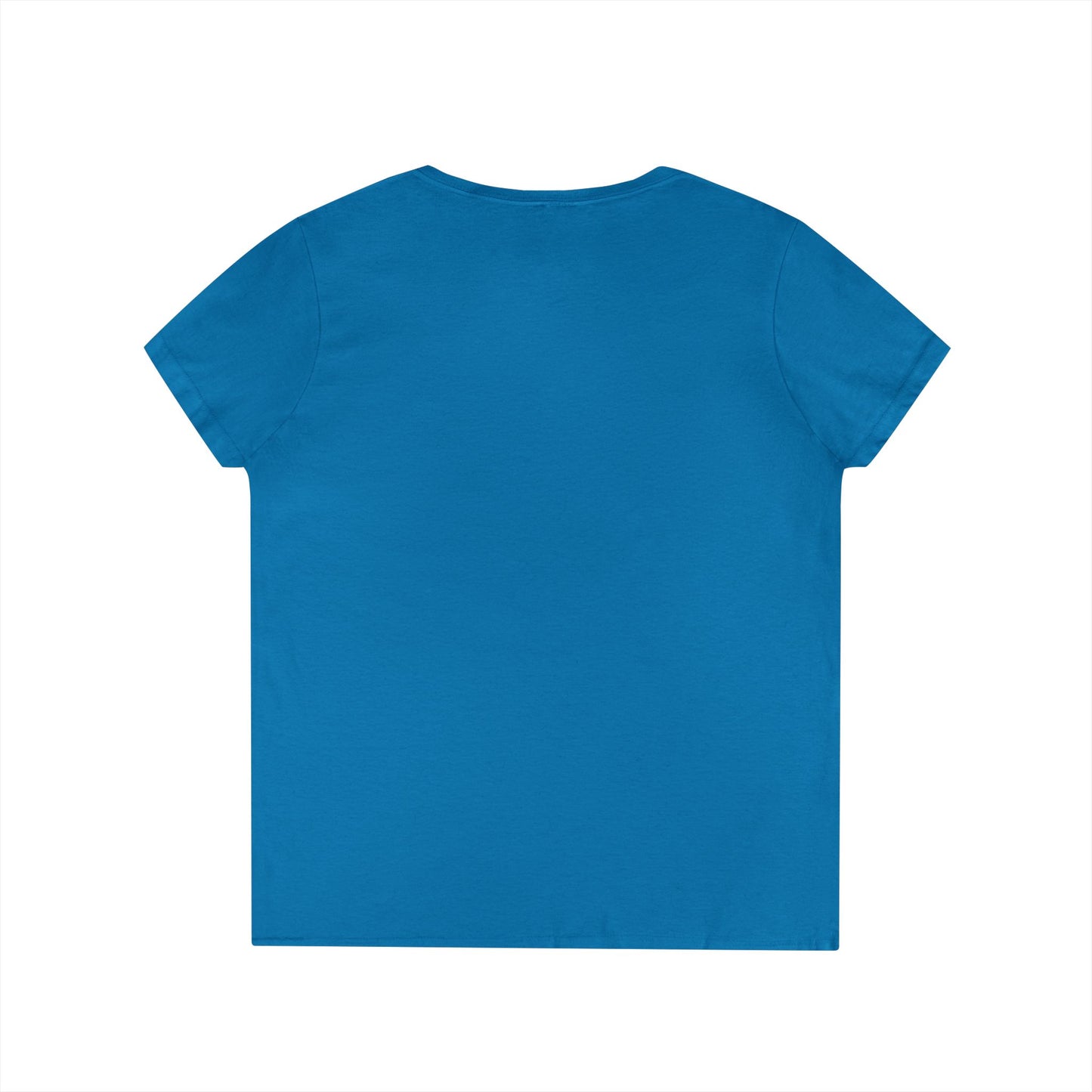 Inspirational V-Neck T-Shirt for Women - "AI CREDO, MI KU BO PA SEMPRE" Design