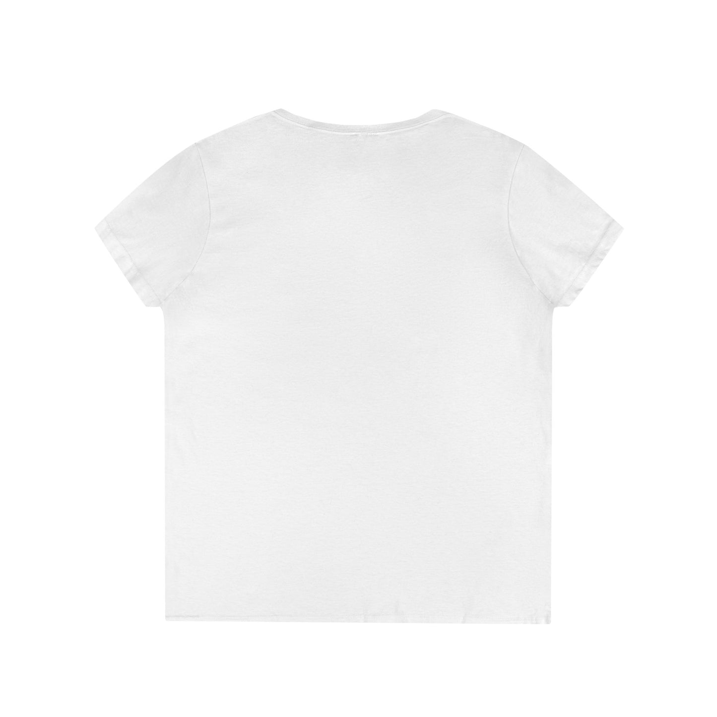 Inspirational V-Neck T-Shirt for Women - "AI CREDO, MI KU BO PA SEMPRE" Design