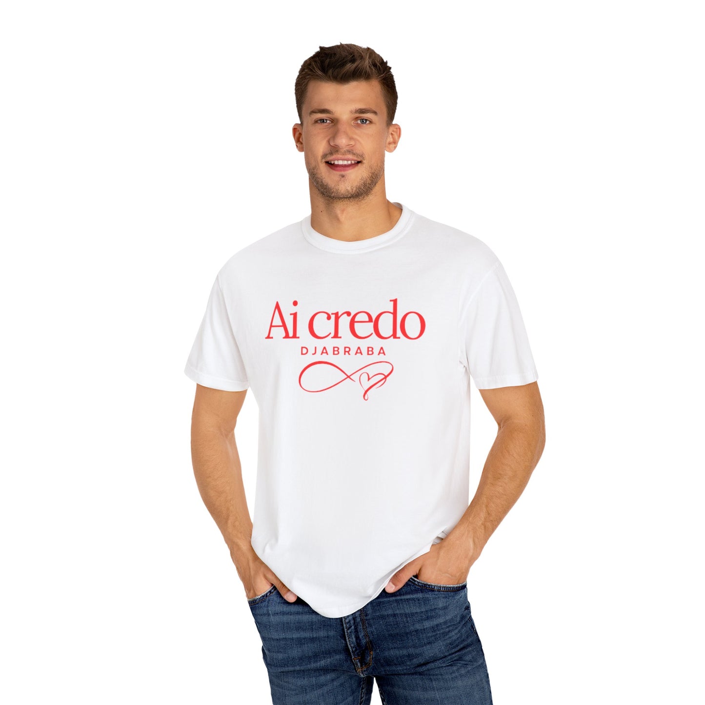 Garment-Dyed T-shirt, Cozy casual wear, Inspirational gift, Everyday style, Unique graphic tee, Unisex fashion