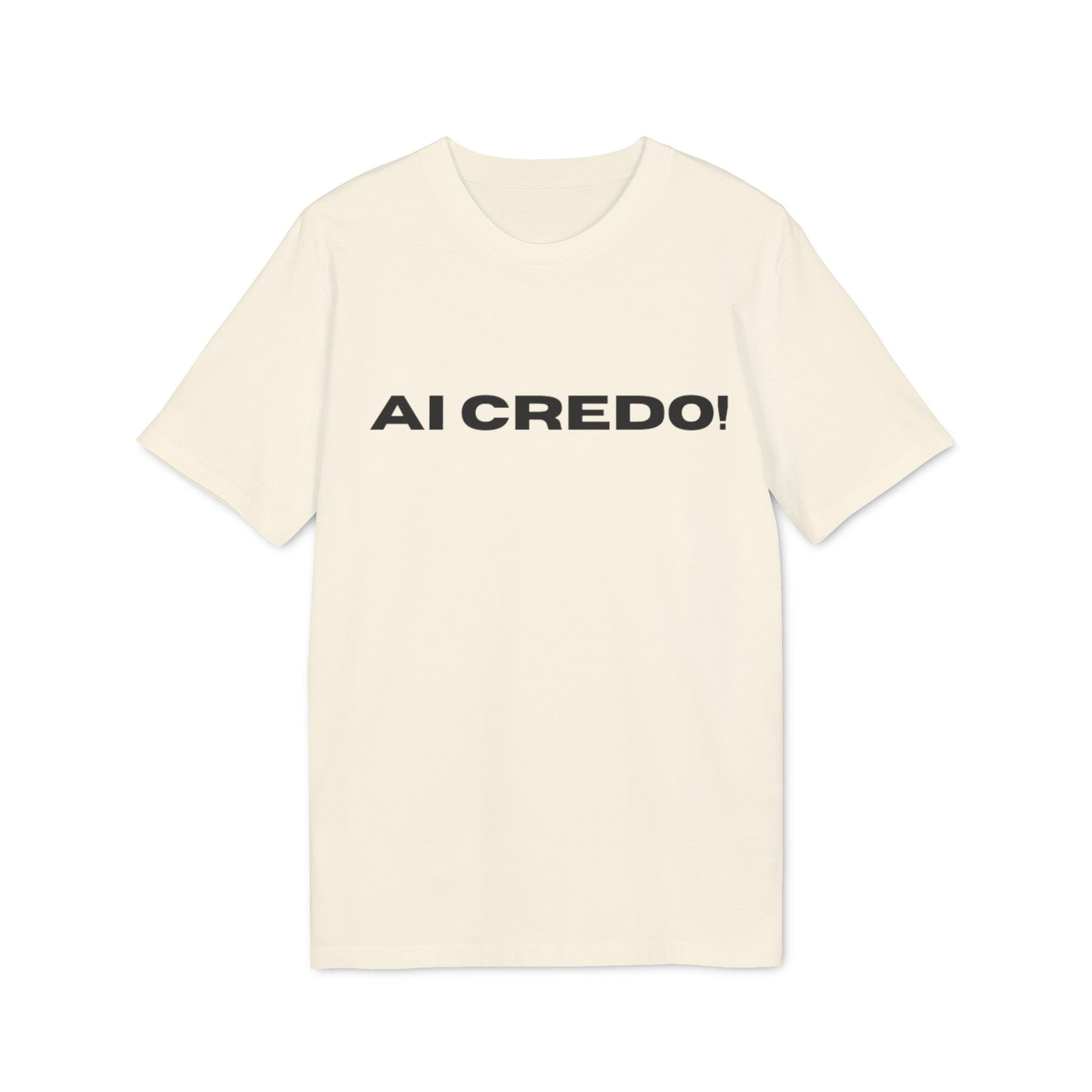 Unisex AI Credo T-Shirt - Creative and Inspirational Apparel