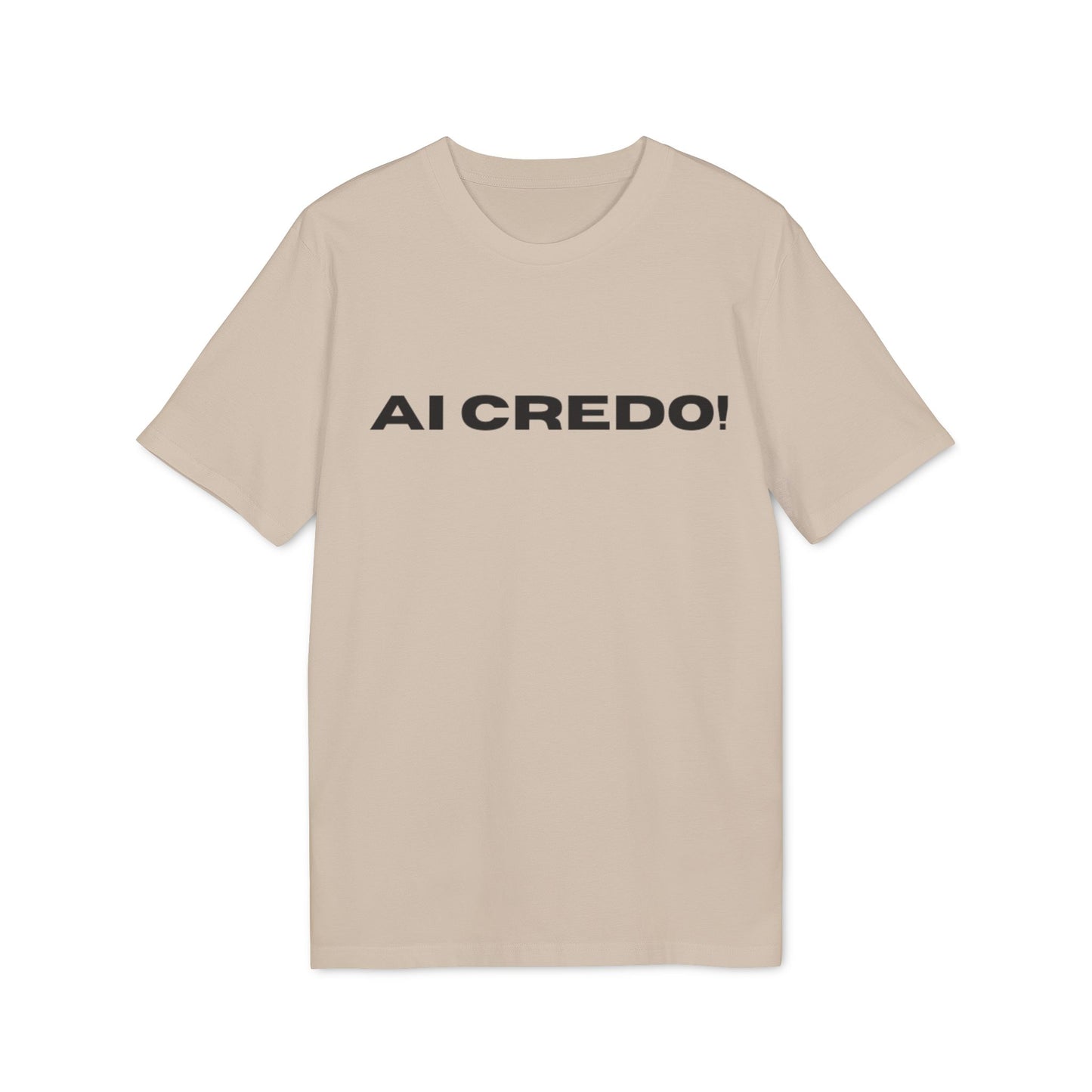 Unisex AI Credo T-Shirt - Creative and Inspirational Apparel